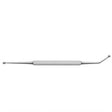 MILTEX PRATT Ethmoid Curette, 8-1/4" (21.6 cm), double ended, fenestrated cup on angled shaft & solid cup on straight shaft. MPN: 20-312
