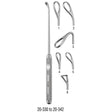 MILTEX COAKLEY Curette, 6-3/4" (17.1 cm), set of 6, nos, 1 through 6. MPN: 20-330