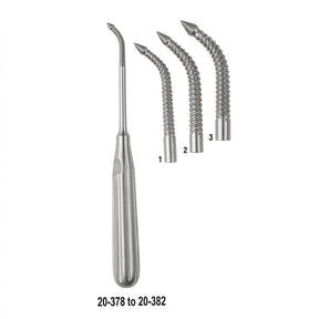 MILTEX WIENER Antrum Rasp, 8" (20.3 cm), no. 2 medium with trocar tip. MPN: 20-380