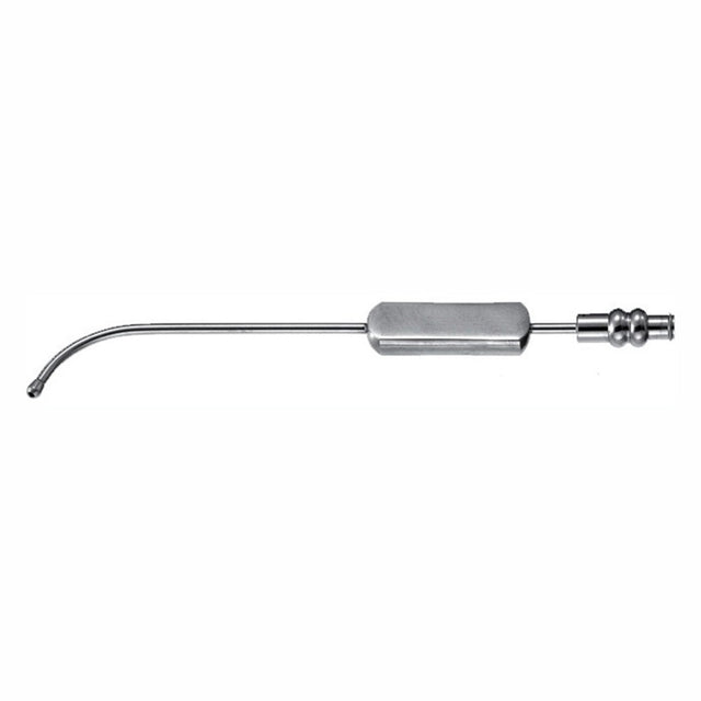 MILTEX KILLIAN (VON-EICKEN) Antrum Cannula, 5-3/4" (14.6 cm), diameter 2.5 mm, bulbous tip, center opening, sterling. MPN: 20-456