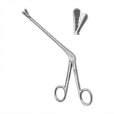 MILTEX LEWIS Septum Compression Forceps, 8" (20.3 cm), flat serrated jaws, 15 X 7 mm, shaft 4-3/4" (12.1 cm). MPN: 20-510