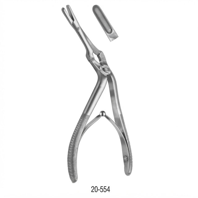MILTEX JANSEN-MIDDLETON Septum Forceps, 7-1/2" (19.1 cm), spoon-shaped cups, 15 X 5 mm. MPN: 20-554