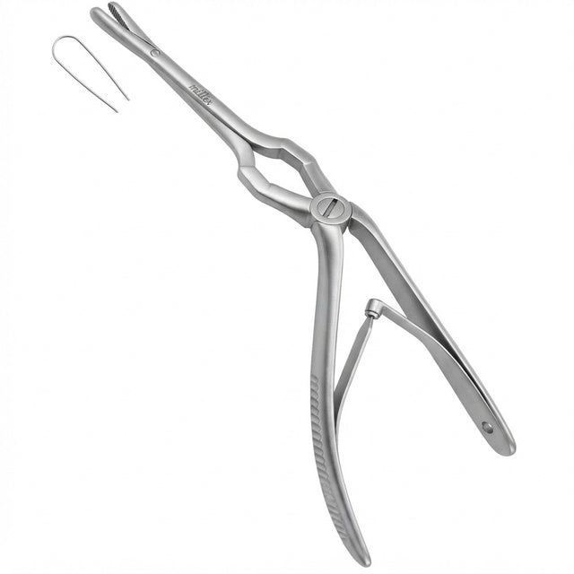 MILTEX JANSEN-MIDDLETON Septum Forceps, 6-3/4" (17.2 cm) overall length, through-cutting 14 X 4 mm. MPN: 20-557