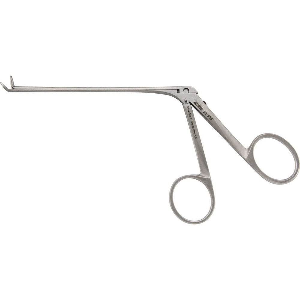 MILTEX Ethmoid Forceps, 3-3/4" (9.5 cm) shaft, pediatric, fenestrated, 45 degrees. MPN: 20-588
