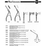 MILTEX GRUENWALD Nasal Forceps, 4-1/2" (11.4 cm) shaft, 3 X 12 mm bite. MPN: 20-598 - Image 2