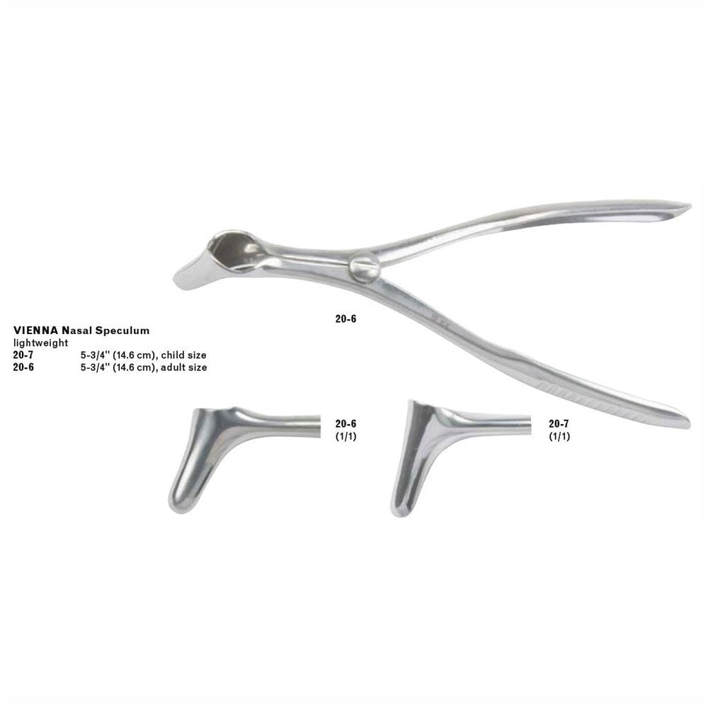 MILTEX VIENNA Speculum Nasal, 5-3/4" (14.6 cm), light weight, child size. MPN: 20-7 - Image 3