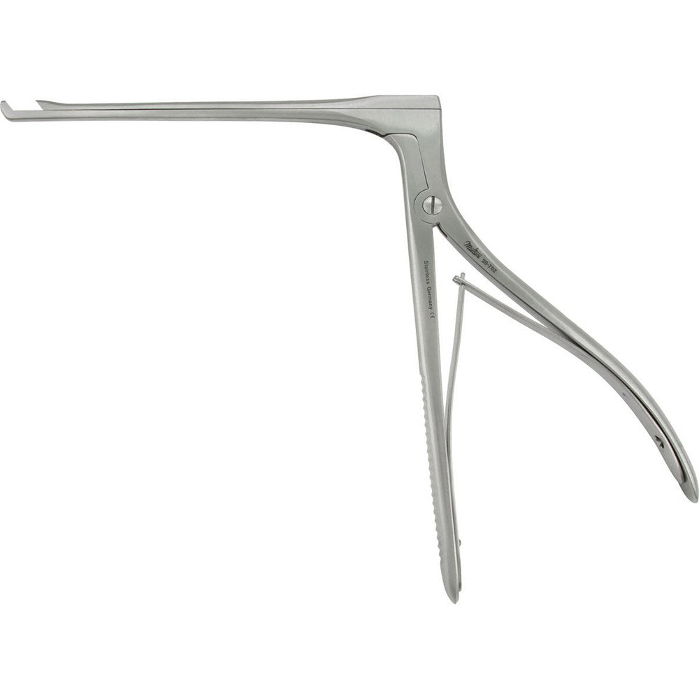 MILTEX Antrum Punch Forceps, 5-3/4" (14.5 cm) shaft, 4 X 5 mm bite, 45 degrees forward biting. MPN: 20-702