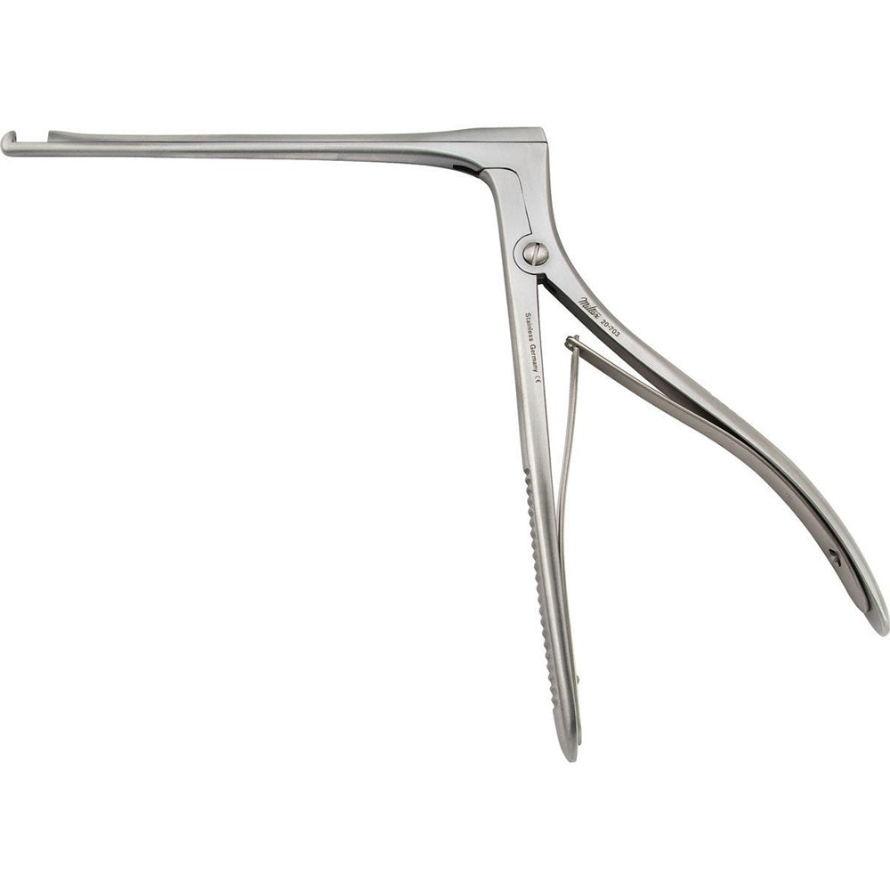 MILTEX Antrum Punch Forceps, 5-1/8" (13 cm) shaft, 4 mm bite, 90 degrees up-biting. MPN: 20-703