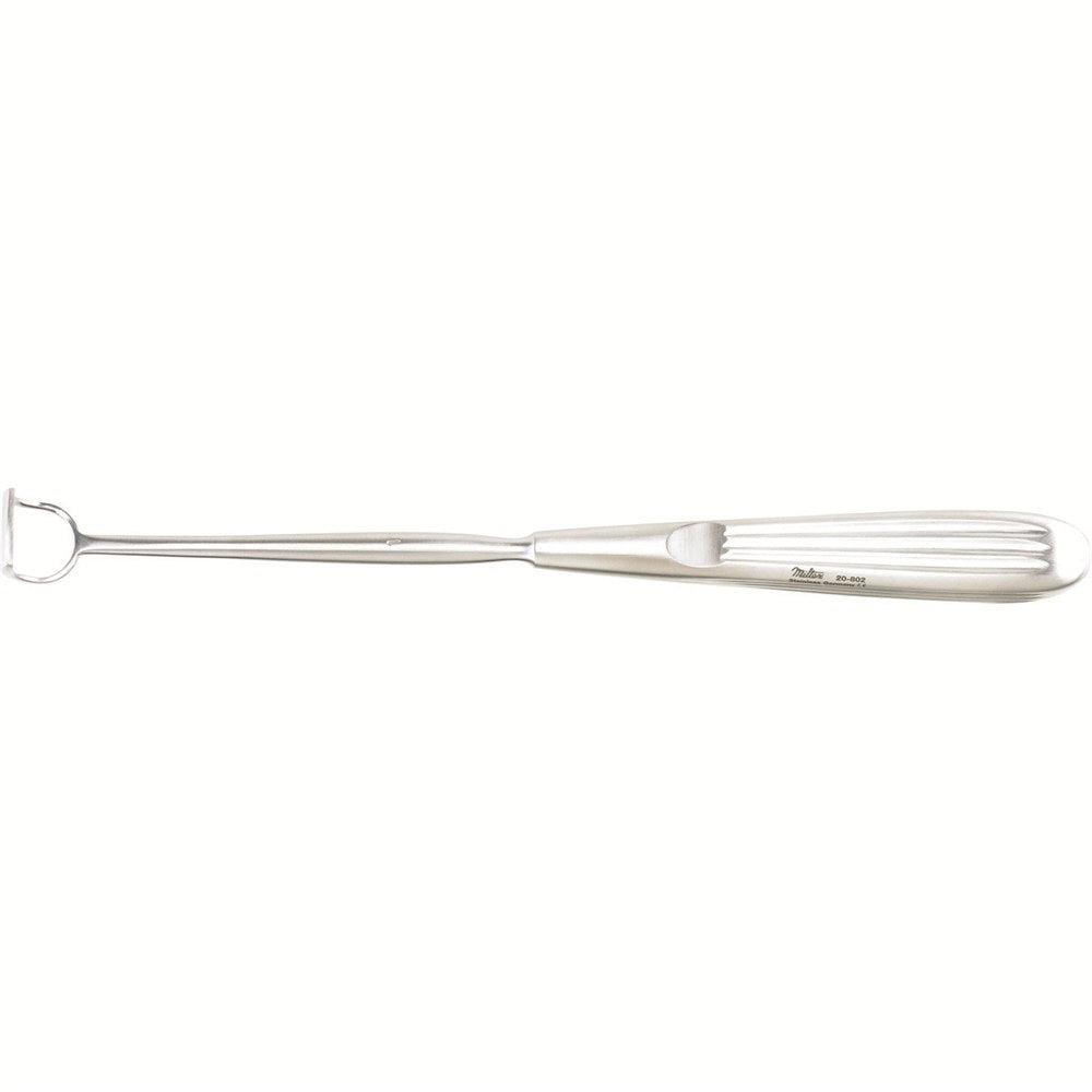 MILTEX BARNHILL Adenoid Curette, 8-1/2" (21.6 cm), size 1, 13 mm blade. MPN: 20-802