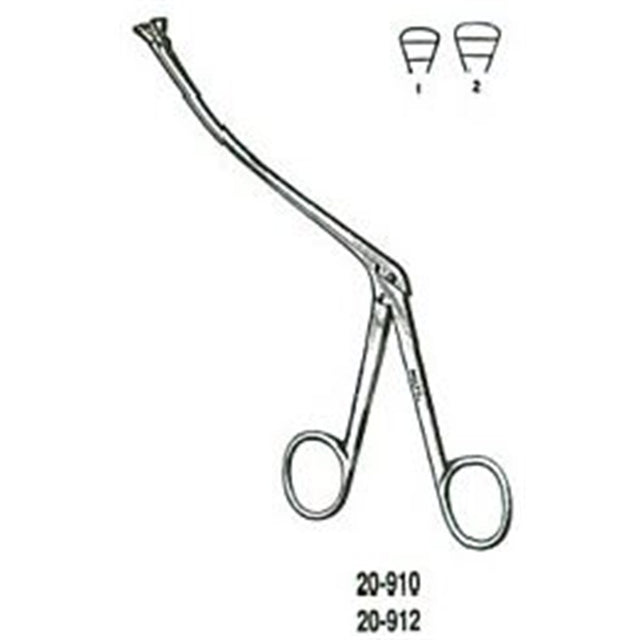 MILTEX RONIS Adenoid Punch, 5" (12.7 cm) shaft, large triangular jaws. MPN: 20-912