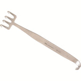 MILTEX Freeman Face Lift Retractor, 4 Sharp In-Line Prongs, Length= 7-1/4" (184 mm), Width= 1-1/2" (38 mm). MPN: 21-125