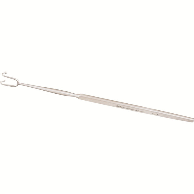 MILTEX FOMON Retractor, 6-1/2" (16.5 cm), two prongs with ball tips, 11 mm wide. MPN: 21-148