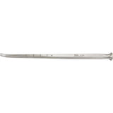 MILTEX COTTLE Chisel, 7-1/4" (18.4 cm), curved, 5 mm, with depth graduations in cm. MPN: 21-212