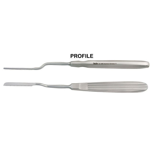MILTEX JOSEPH Nasal Saw, 7-1/2" (19.1 cm), bayonet right. MPN: 21-282