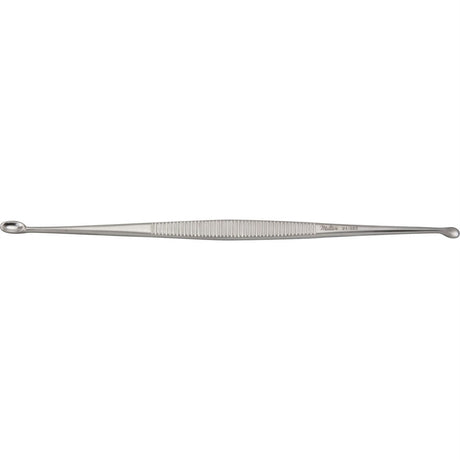 MILTEX WILLIGER Bone Curette, 5-1/2", double ended, 3 mm & 4 mm oval cups. MPN: 21-322