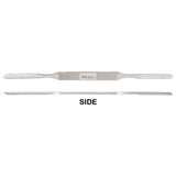 MILTEX FOMON Rasp, 8", Double-Ended, Convex and Flat Sides, Coarse, Backward Cutting. MPN: 21-369