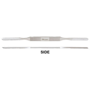 MILTEX FOMON Rasp, 8", Double-Ended, Convex and Flat Sides, Coarse, Backward Cutting. MPN: 21-369