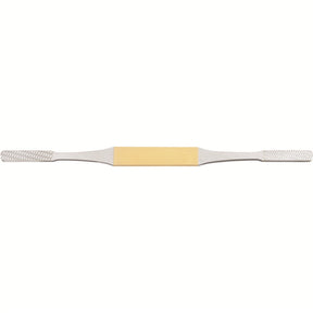 MILTEX Fomon Rasp, Double-Ended, Tungsten Carbide, Flat, Reverse Cutting, No 3 & 4, Length= 8-1/4" (210 mm), Width= 7.2 mm. MPN: 21-381TC