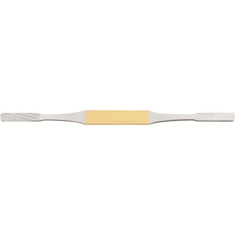 MILTEX Fomon Rasp, Double-Ended, Tungsten Carbide, Flat, Reverse Cutting, No 3 & 4, Length= 8-1/4" (210 mm), Width= 7.2 mm. MPN: 21-381TC