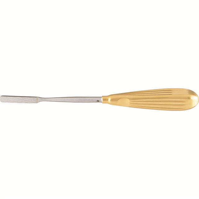 MILTEX Parkes Rasp, 8-1/4", Tungsten Carbide, Single-Ended, No. 2 (fine), Backward Cutting. MPN: 21-385TC