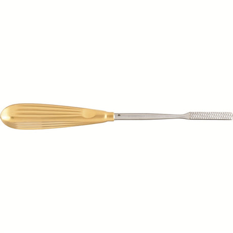 MILTEX Parkes Rasp 8-1/4", Tungsten Carbide, Single-Ended, No. 4 (coarse), Backward Cutting. MPN: 21-387TC