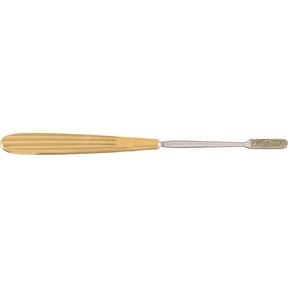 MILTEX PEET (COTTLE) Finishing Rasp, Tungsten Carbide, Straight, Diamond Coated, Length 7-1/2" (191mm), Width 7.2mm. MPN: 21-392DC