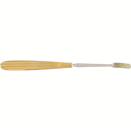 MILTEX PEET (COTTLE) Finishing Rasp, Tungsten Carbide, Curved, Diamond Coated, Length 7-1/2" (191mm), Width 7.2mm. MPN: 21-393DC