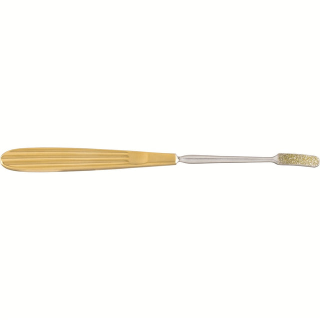 MILTEX PEET (COTTLE) Finishing Rasp, Tungsten Carbide, Curved, Diamond Coated, Length 7-1/2" (191mm), Width 7.2mm. MPN: 21-393DC