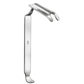 MILTEX Ring Tongue Retractor Blades, size No. 2 7/8" X 2-1/4" (2.2 X 5.7 cm), right. MPN: 2-144