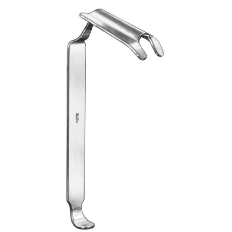 MILTEX Ring Tongue Retractor Blades, size No. 3. 1-1/8" X 3" (2.9 X 7.6 cm), right. MPN: 2-145