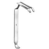 MILTEX Ring Tongue Retractor Blades, size No. 4. 1-1/4" X 3-1/2" (3.2 X 8.9 cm), right. MPN: 2-146