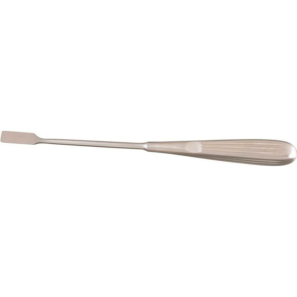 MILTEX Forehead & Endo Brow Dissector, Frontotemporal Dissector, straight, 10 mm wide blade, Length= 9" (229 mm). MPN: 21-52