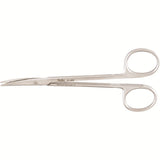 MILTEX LITTLER Suture Carrying Scissors, 4-5/8" (11.8 cm), suture hole In blades, curved. MPN: 21-536