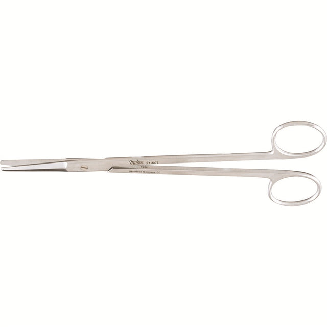 MILTEX GORNEY Facelift Scissors, 7-3/4" (19.7 cm), straight, one serrated blade. MPN: 21-607