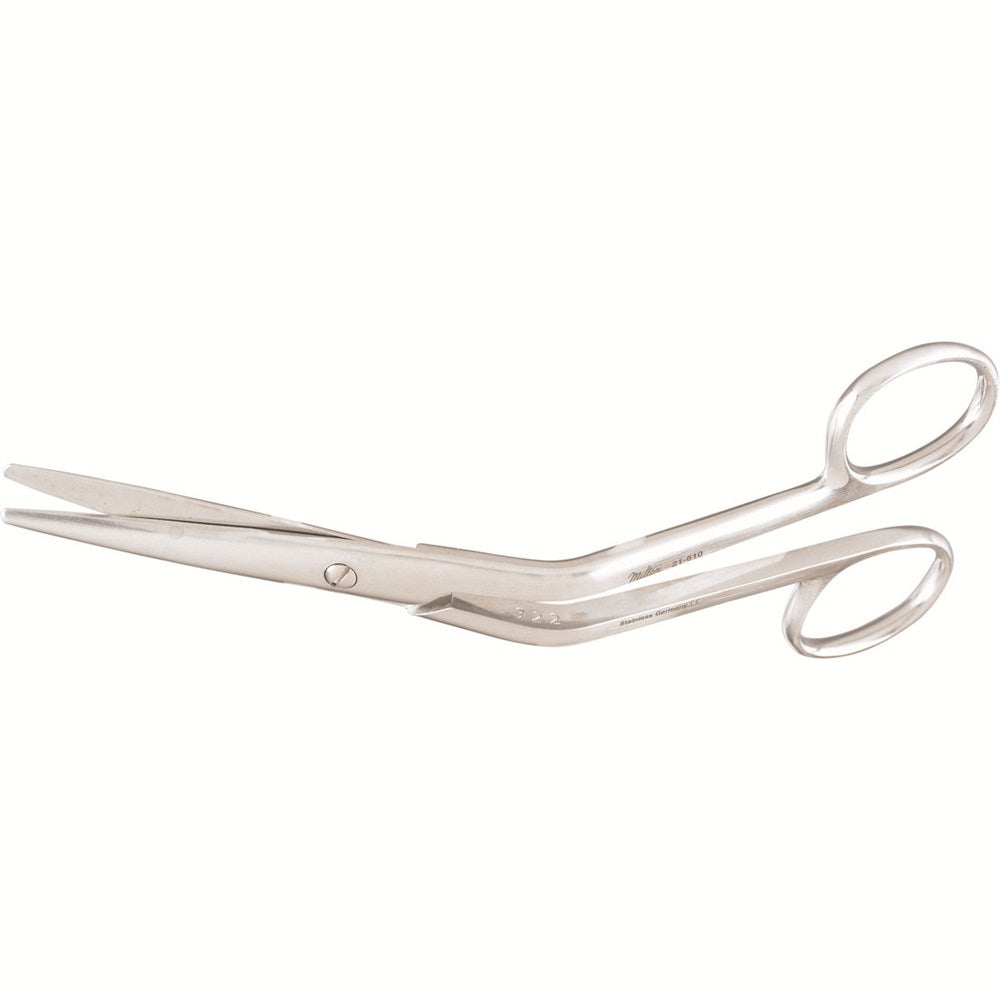 MILTEX COTTLE Dorsal Scissors, 6" (155mm), Heavy Pattern, Angled Handles. MPN: 21-610