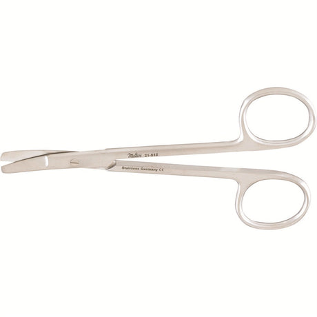 MILTEX COTTLE Bulldog Nasal Scissors, 4-1/2" (11.4 cm), slightly curved blunt blades. MPN: 21-612