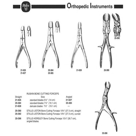 MILTEX ROWLAND Nasal Hump Forceps, 7" (17.8 cm), double action, narrow jaws. MPN: 21-628 - Image 4