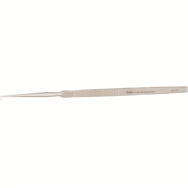 MILTEX COTTLE Skin Hook, 5-1/2", small, shallow curve, serrated handle. MPN: 21-90