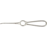 MILTEX OBWEGESER Maxillary Awl for Wire Suturing, 7" (17.8 cm), strong curve. MPN: 21-901