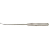 MILTEX OBWEGESER Zygomatic Arch Awl for Wire Suturing, 9" (22.9 cm), slightly curved. MPN: 21-902