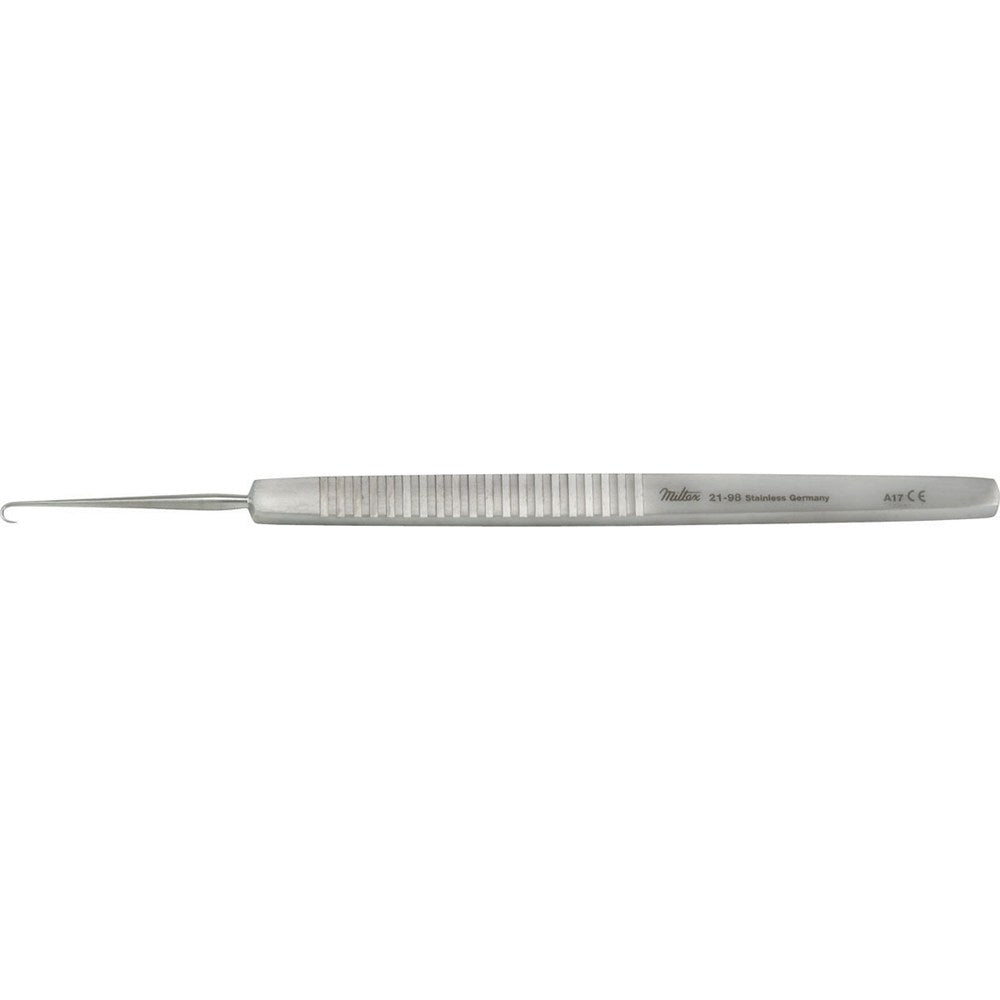 MILTEX Skin Hook 4-3/4" (122mm), 1-Prong, Sharp, 3mm Deep. MPN: 21-98
