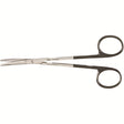 MILTEX Fomon Saber-Back Scissors, SuperCut, Slightly Curved Blades, Semi-Sharp Outer Edges, Length= 5-1/4" (133 mm). MPN: 21-SC-600