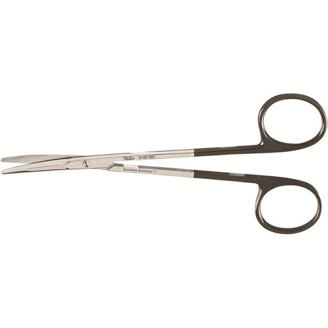 MILTEX Fomon Saber-Back Scissors, SuperCut, Slightly Curved Blades, Semi-Sharp Outer Edges, Length= 5-1/4" (133 mm). MPN: 21-SC-600