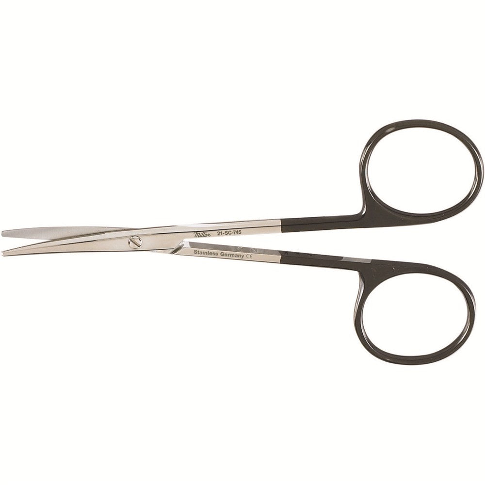 MILTEX Par Tissue Scissors, SuperCut, Curved, Delicate, Length= 4-1/2" (114 mm). MPN: 21-SC-745