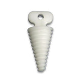 MILTEX MAUNDER Oral Screw, white plastic. MPN: 2-20