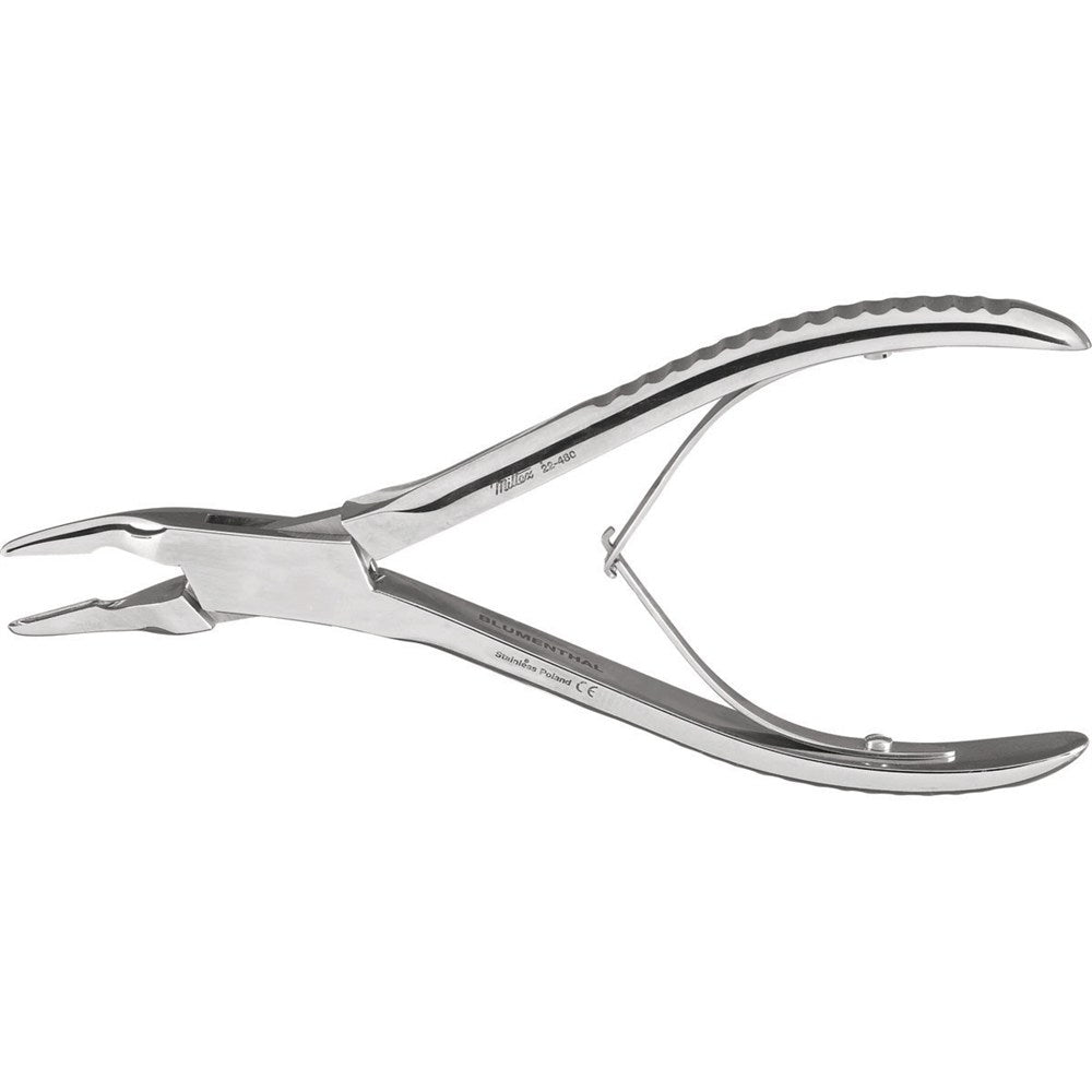 MILTEX BLUMENTHAL Oral Surgery Rongeur, 6", Jaws at 25 degrees Angle. MPN: 22-480