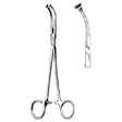 MILTEX COLVER Tonsil Seizing Forceps, 7-1/2" (190mm), One Open Ring, curved. MPN: 22-558