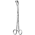 MILTEX BALLENGER Tonsil Seizing Forceps, 8-1/2" (216mm), Curved, 3 x 3 Teeth, One Open Ring. MPN: 22-560