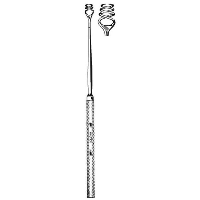 MILTEX LEWIS Tonsil Screw, 7-3/4" (19.7 cm), two sharp points, small size. MPN: 22-900