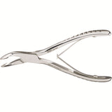 MILTEX Mini- BLUMENTHAL Oral Surgery Rongeur 4 1/2" (11.4cm) beaks at -45 degree angle. MPN: 22D-424